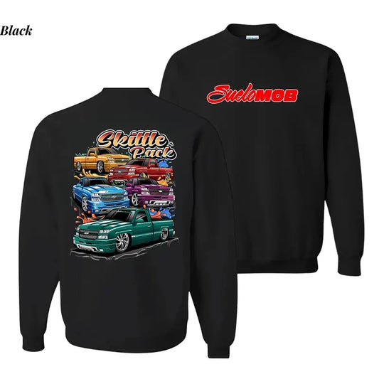 Skittle Pack Car Lover Sweatshirt, Automotive Graphic Sweatshirt, Car Enthusiast Apparel, Unisex Cotton Casual Top for...