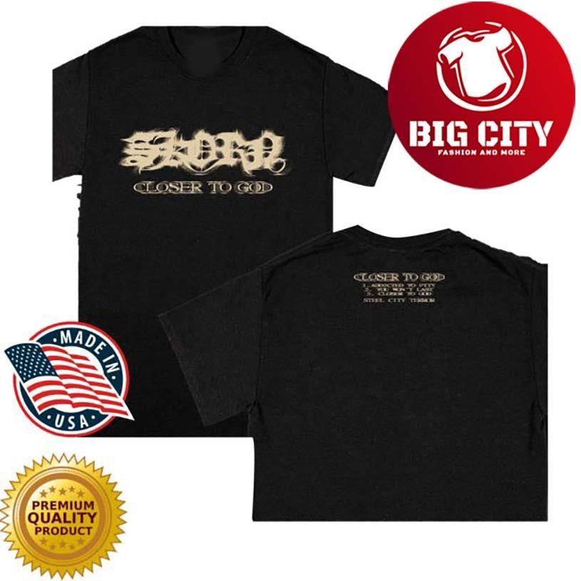 Skornhc Closer To God Two Sided Shirt