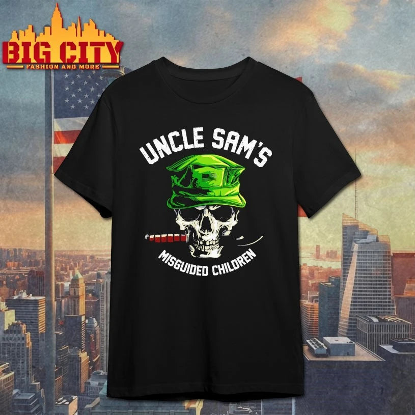 Skull Uncle Sam’s Misguided Children shirt