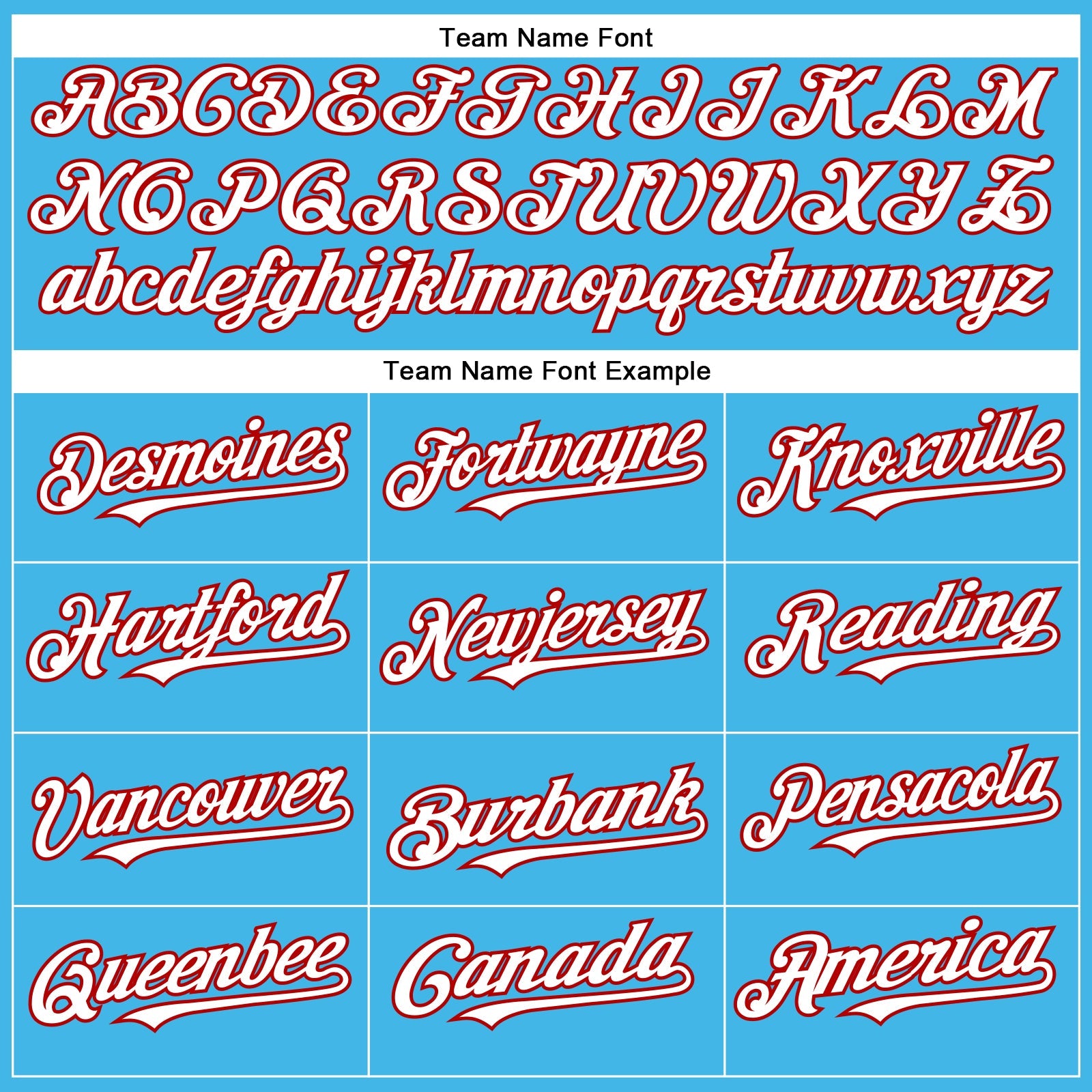 Custom Sky Blue White-Red Authentic Baseball Jersey