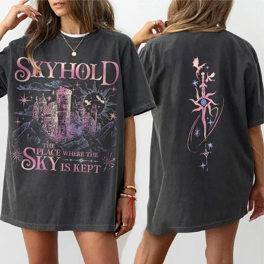 Skyhold Comfort Colors Shirt, Skyhold Dragon Age Fan TShirt, Inquisition Absolution, Video Gaming Merch, Women's Video...