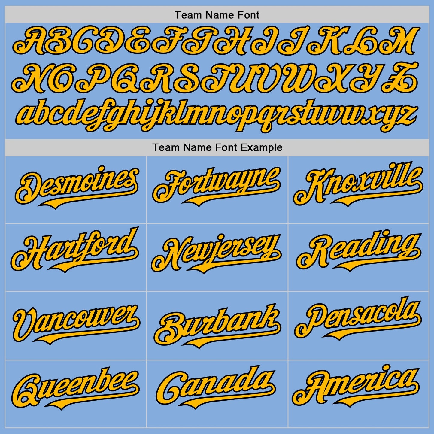 Custom Light Blue Black-Gold Authentic Sleeveless Baseball Jersey T-Shirts, Hoodie, Sweatshirt | WearSparks.com (Image 3)