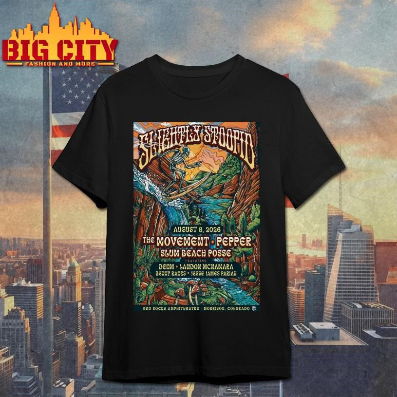 Slightly Stoopid Morrison CO 8.8.2026 Poster Shirt