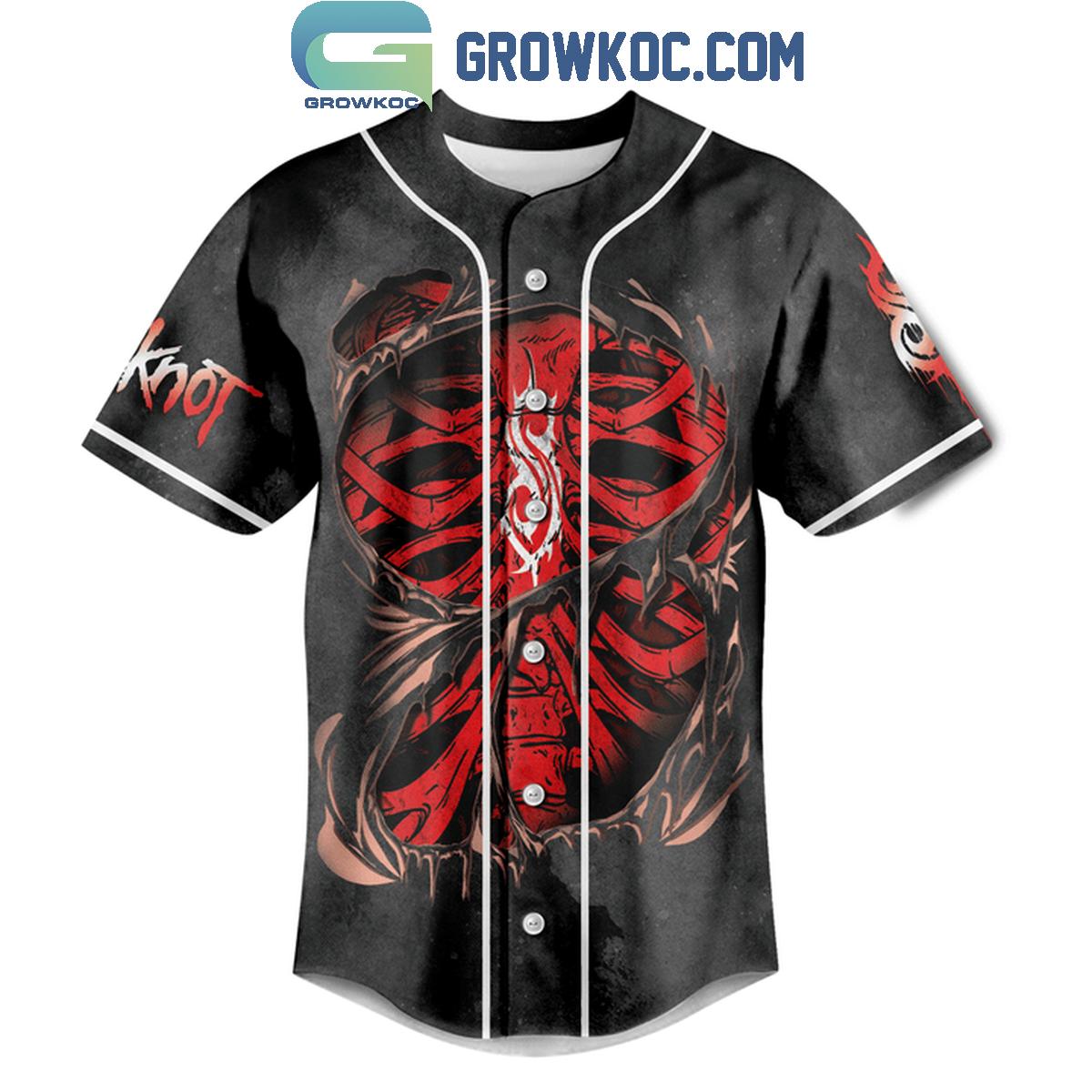 Slipknot 25th Anniversary With The 2024 Tour Celebrating Baseball Jersey