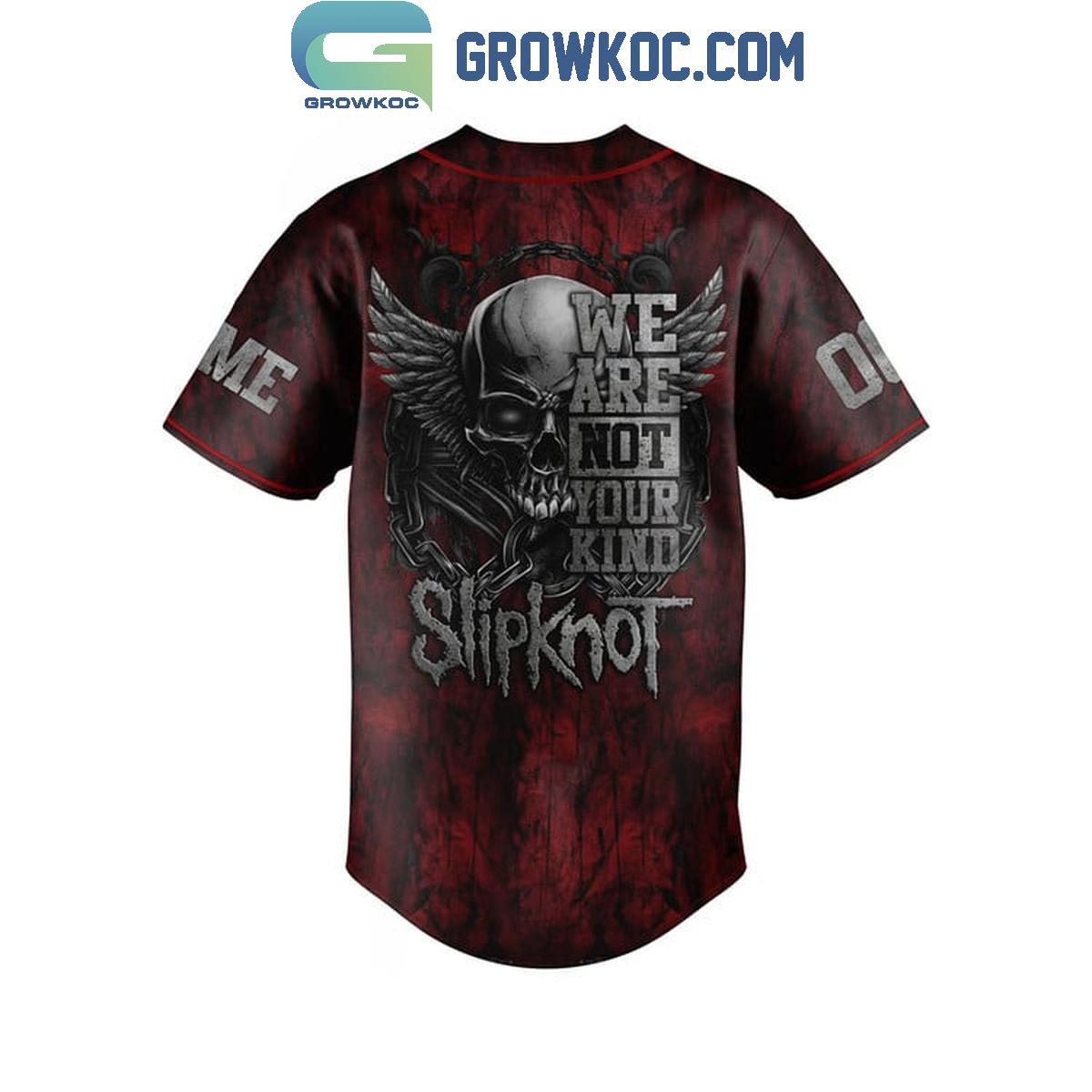 Slipknot We Are Not Your Kind Fan Personalized Baseball Jersey