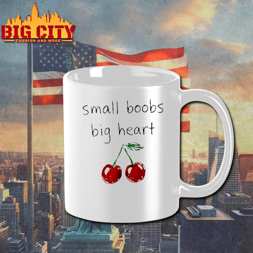 Small Boobs Big Heart Cherry Shirt