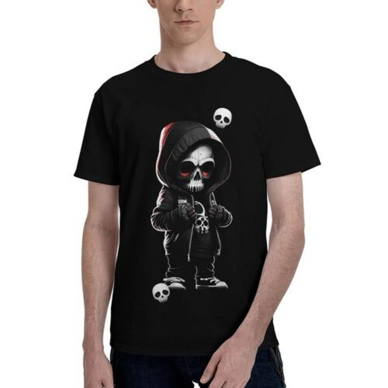 Smoke Pattern Graphic T-Shirt
