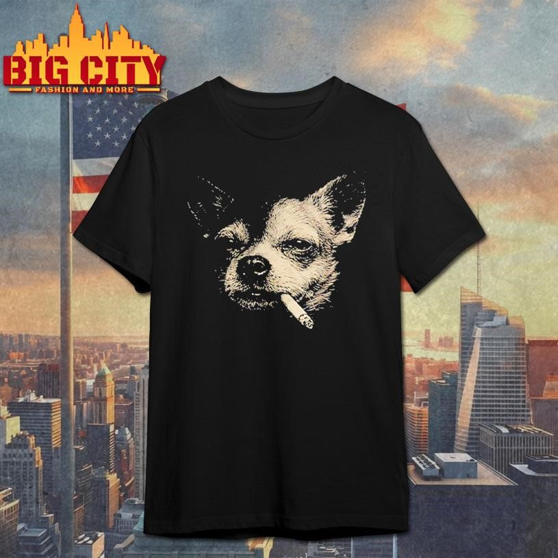Smoking Chihuahua Shirt