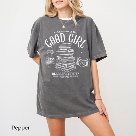 Smut Shirt Good Girl Book Club Enemies To Lovers Dark Romance STFUATTDLAGG Thick And Spicy Spicy Book Shirt Smut Lover...