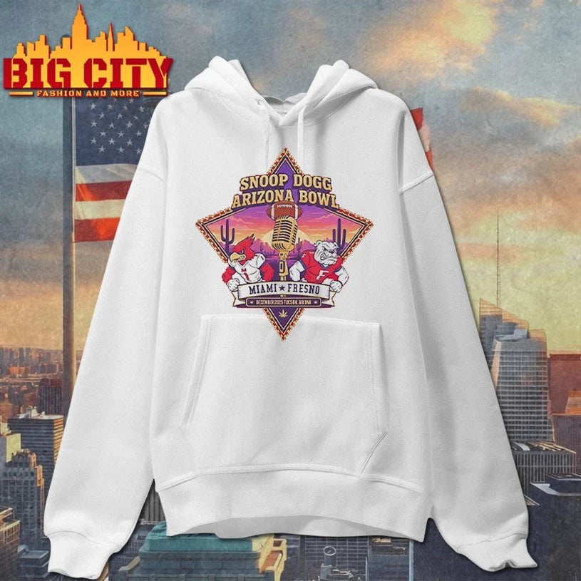 Snoop Dogg Arizona Bowl Miami vs Fresno Football 2015 Shirt