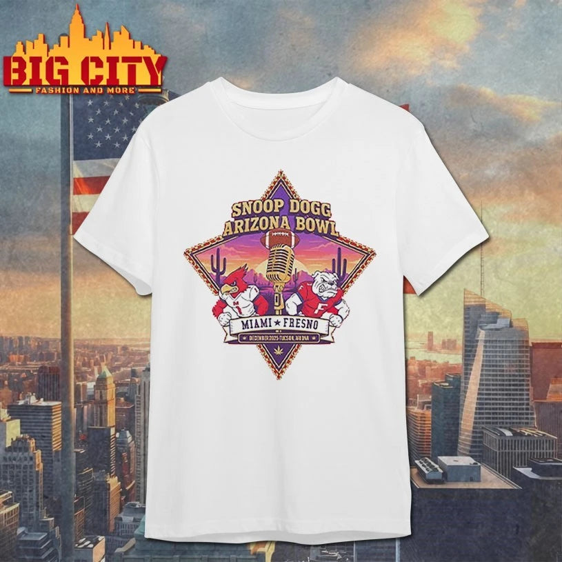 Snoop Dogg Arizona Bowl Miami vs Fresno Football 2015 Shirt