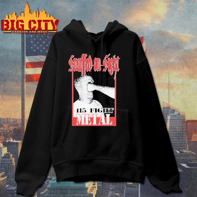Snuffed On Sight 415 Fight Metal Face Punch Shirt
