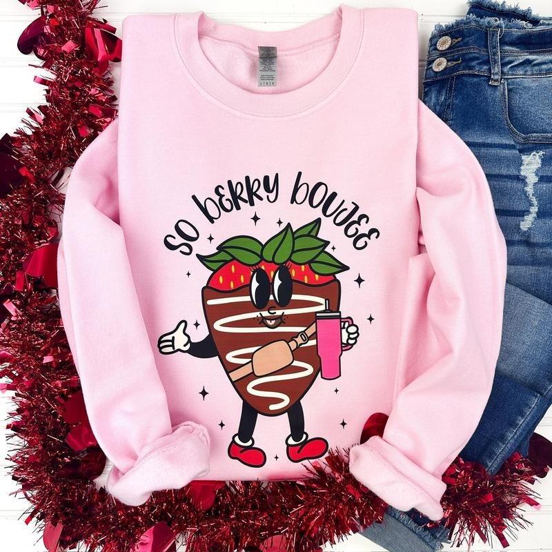 So Berry Boujee Gildan Sweatshirt T-Shirts, Hoodie | WearSparks.com