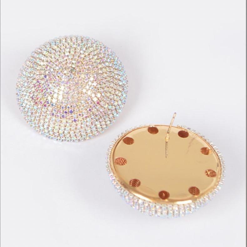 So Expensive Oversized Round Rhinestone Earrings - Sparkling Design with Rhinestones and Unique Pattern T-Shirts, Hoodie,...