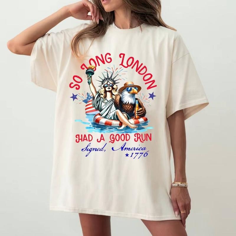 So Long London 4th of July, ie Fangirl, Gift For Her, Fourth Of July Shirt Hoodie, Sweatshirt | WearSparks.com