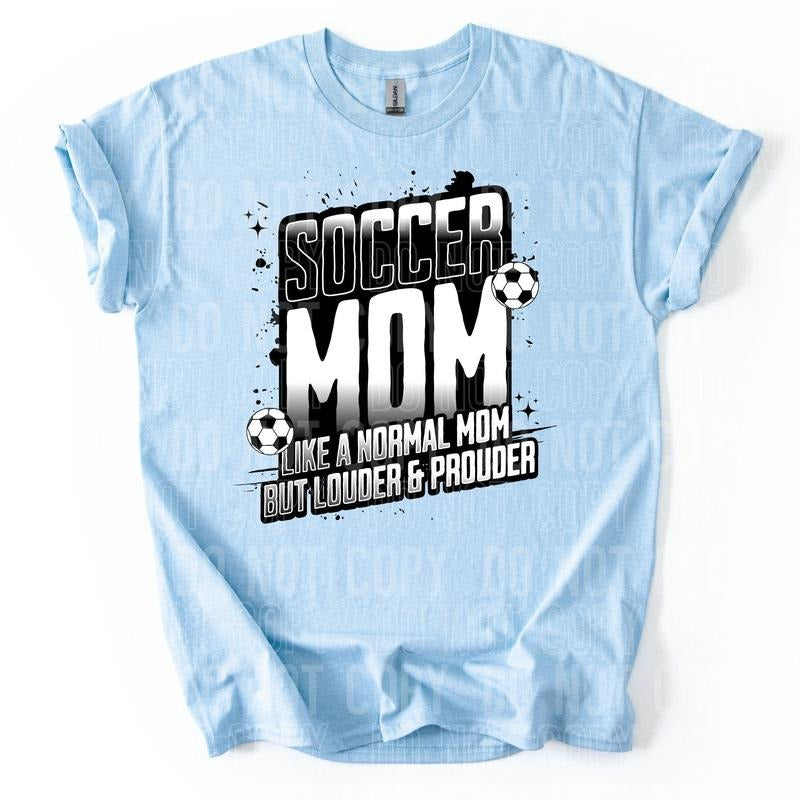 Soccer Mom DTF Transfers - THIS IS NOT A SHIRT Hoodie, Sweatshirt | WearSparks.com