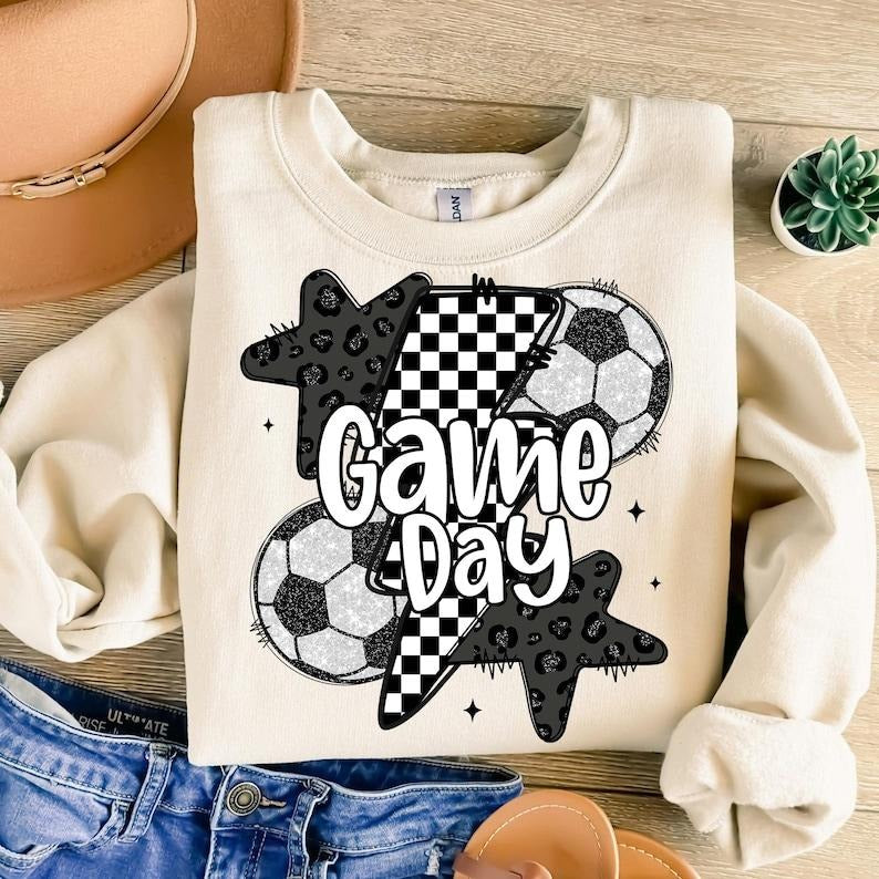 Soccer , Game Day Soccer , Retro Checkered Soccer , Soccer Mama , Soccer Mom , Leopard Soccer Coquette...