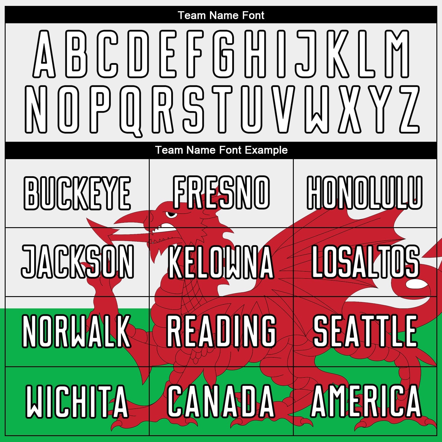 Custom Green White Red-Black Sublimation Welsh Flag Soccer Uniform Jersey T-Shirts, Hoodie, Sweatshirt (Image 4)