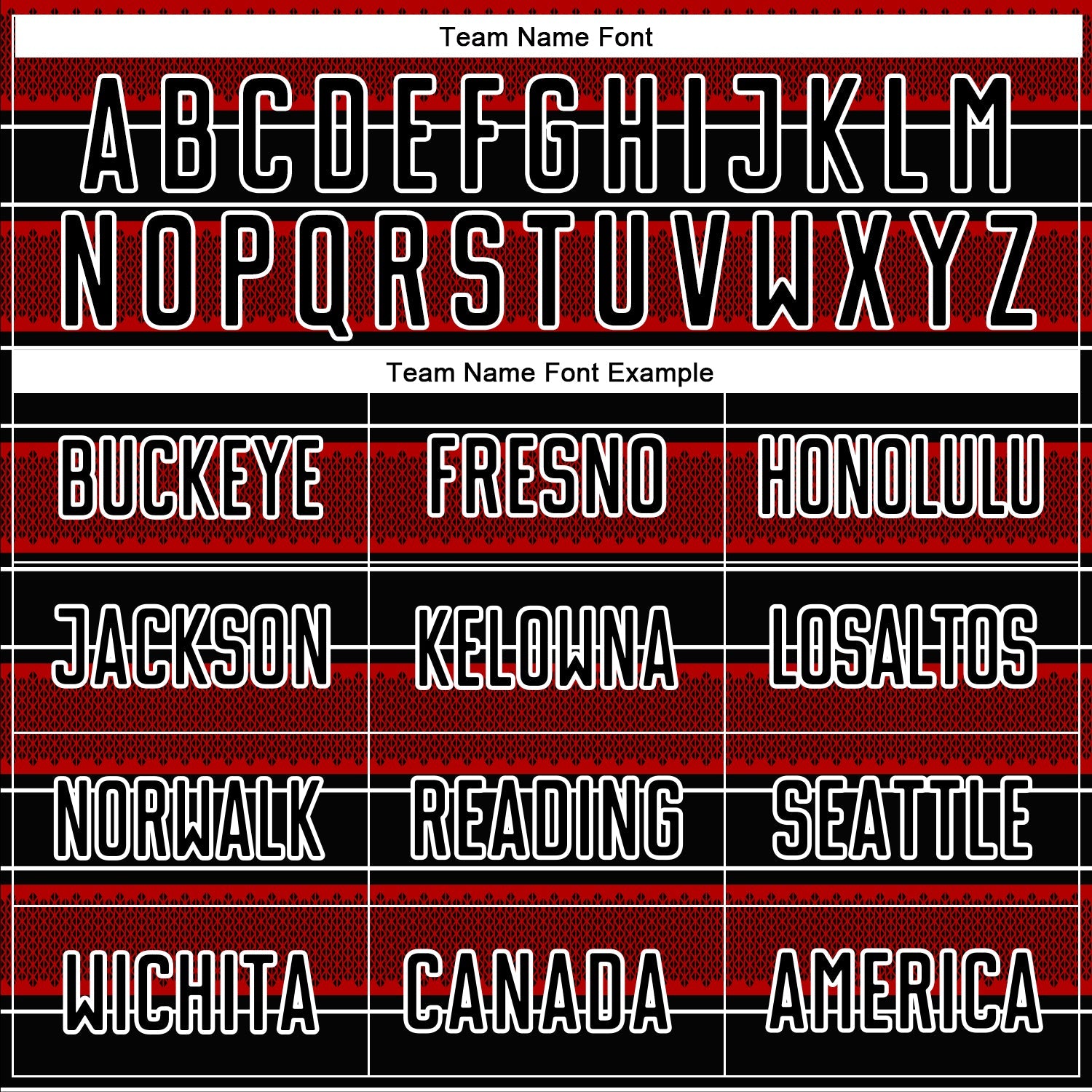 Custom Black Red-White Geometric Shapes And Line Sublimation Soccer Uniform Jersey T-Shirts, Hoodie, Sweatshirt (Image 5)