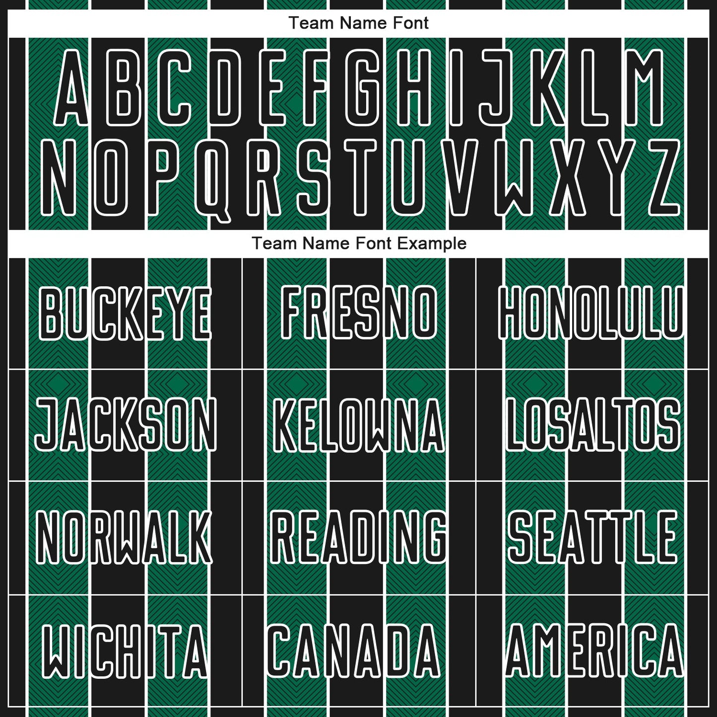 Custom Black Kelly Green-White Pinstripe Line Sports Sublimation Soccer Uniform Jersey T-Shirts, Hoodie, Sweatshirt (Image 5)