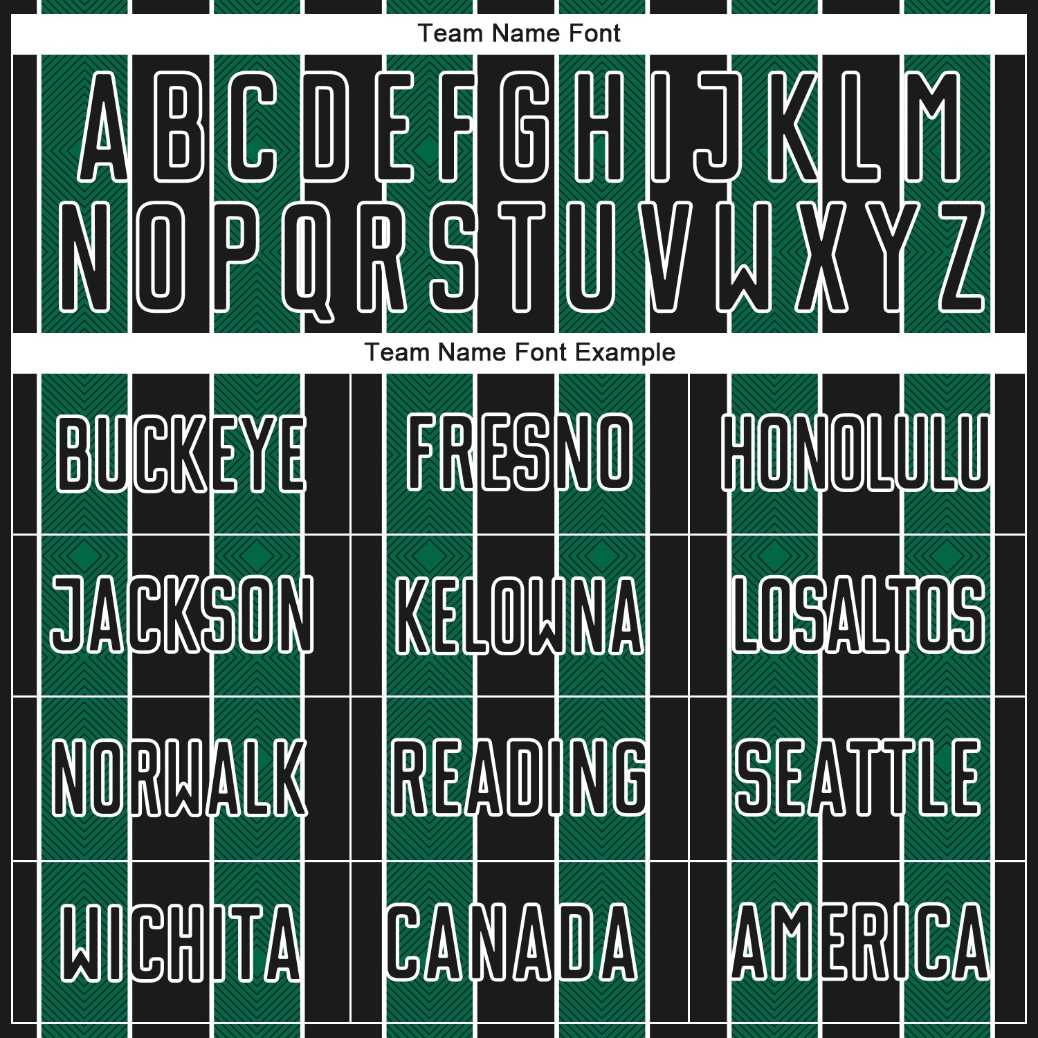 Custom Black Kelly Green-White Pinstripe Line Sports Sublimation Soccer Uniform Jersey T-Shirts, Hoodie, Sweatshirt (Image 5)
