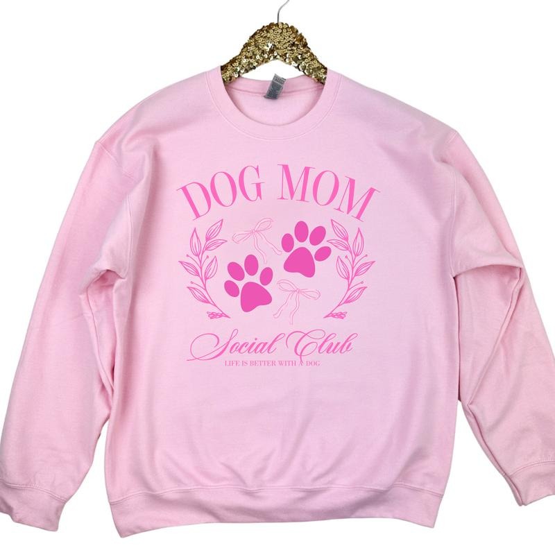 Social Dog Mom Club Sweatshirt 'NLB' T-Shirts, Hoodie | WearSparks.com