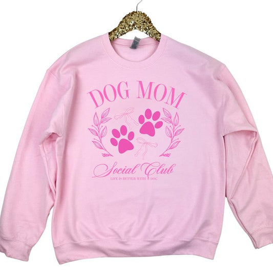 Social Dog Mom Club Sweatshirt 'NLB' T-Shirts, Hoodie | WearSparks.com
