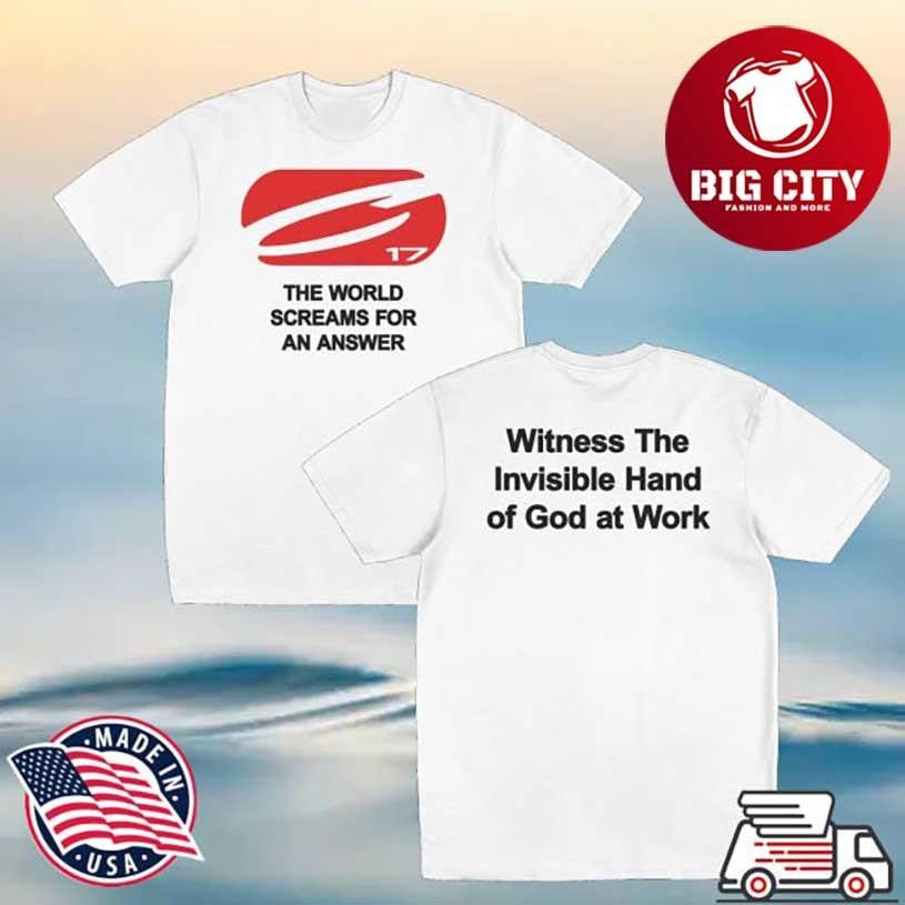 Socpens God’s Plan Two Sided Shirt