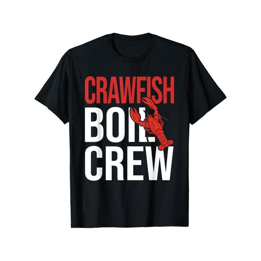 Soft & Breathable Cotton Crayfish Graphic Tee - Perfect Casual Gift for Men, Women, Family & Friends - Machine Washable,...
