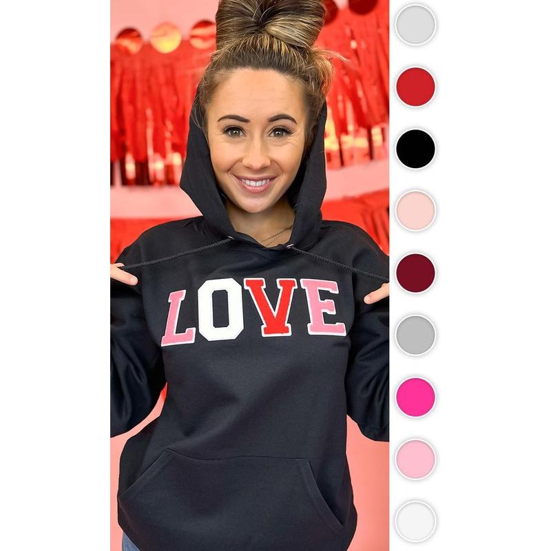 Soft Chenille Love Adult Hoodie T-Shirts, Sweatshirt | WearSparks.com