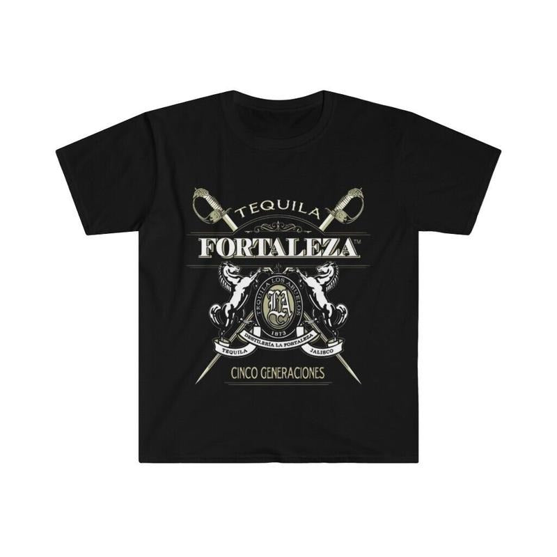 Soft Cotton TShirt Tequila Fortaleza Mexican Tequila teens clothes Menswear Top Hoodie, Sweatshirt | WearSparks.com