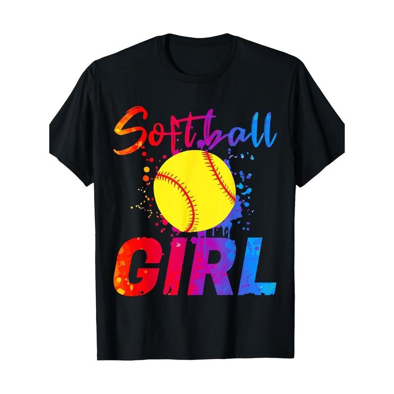 Softball Funny Bat & Ball Player Baller Baseball Lovers 220g100% Cotton T-Shirt made in usa Hoodie, Sweatshirt