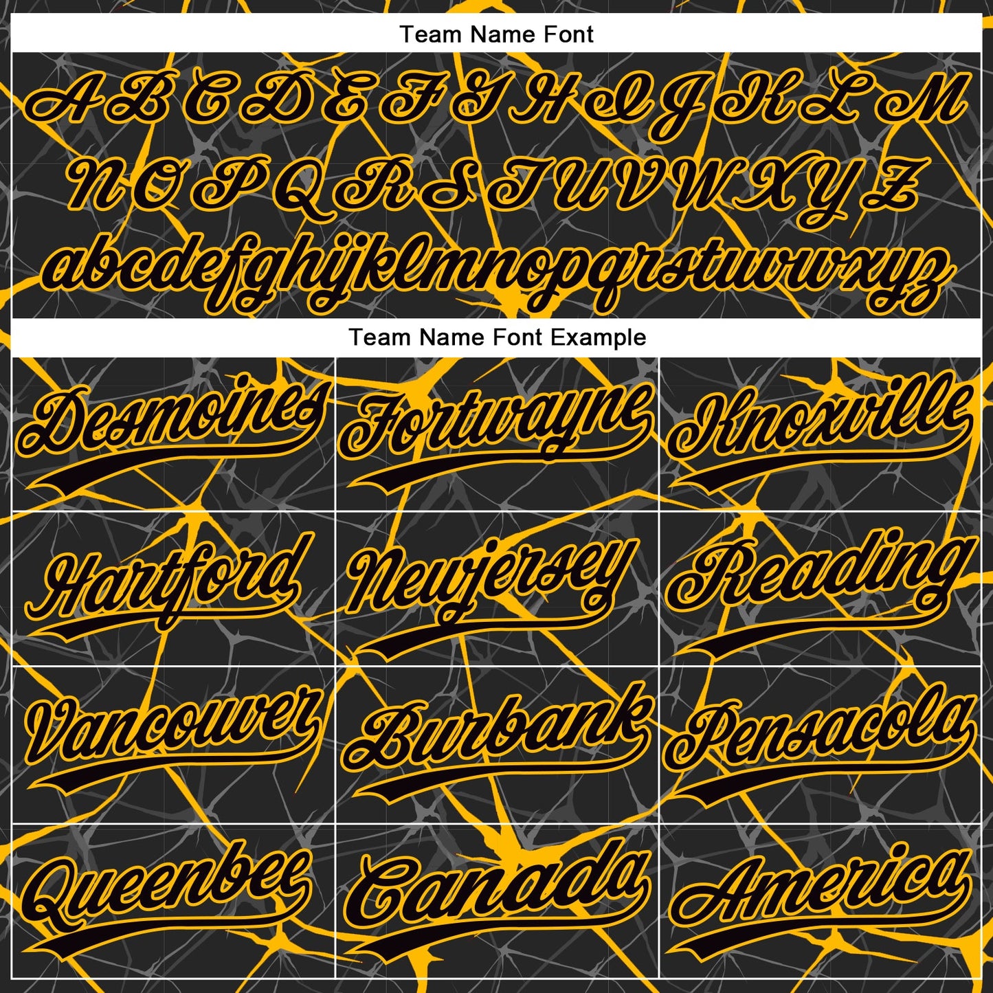 Custom Black Gold 3D Pattern Abstract Network Two-Button Unisex Softball Jersey T-Shirts, Hoodie, Sweatshirt (Image 4)