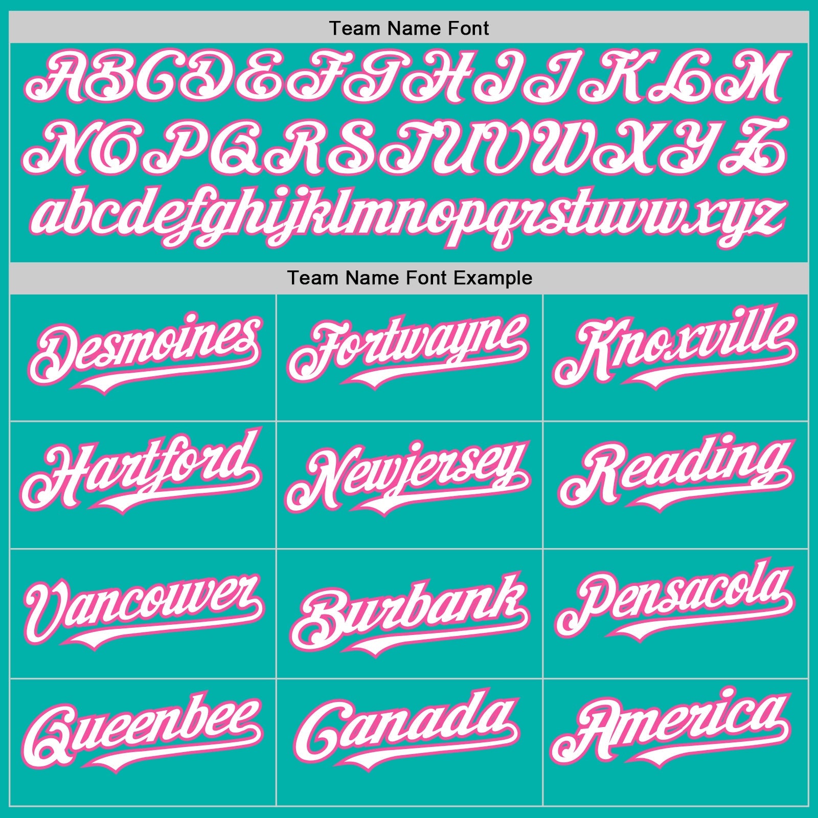 Custom Aqua Pink Pinstripe White Two-Button Unisex Softball Jersey T-Shirts, Hoodie, Sweatshirt | WearSparks.com (Image 4)