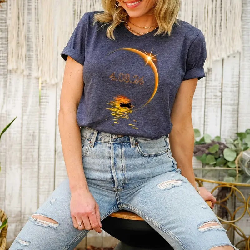 Solar Eclipse Shirt, Great Eclipse Tee, Total Eclipse Tee, American Eclipse Tee, April 8th Shirt, Eclipse 2024 Hoodie,...