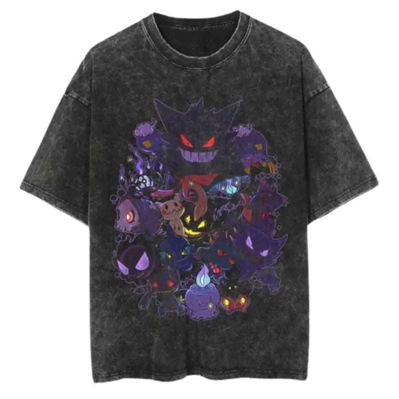 Solo Leveling Dyenomite Mineral Wash Shirt, Anime T-Shirt, Japanese Anime, Birthday Gift Cotton Menswear Hoodie, Sweatshirt