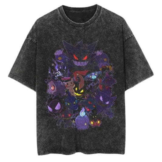 Solo Leveling Dyenomite Mineral Wash Shirt, Anime T-Shirt, Japanese Anime, Birthday Gift Cotton Menswear Hoodie, Sweatshirt