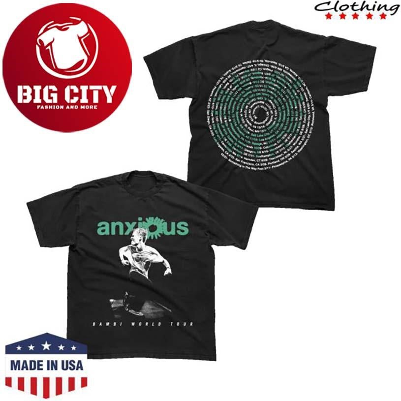Some Anxious World Tour Two Sided Shirt