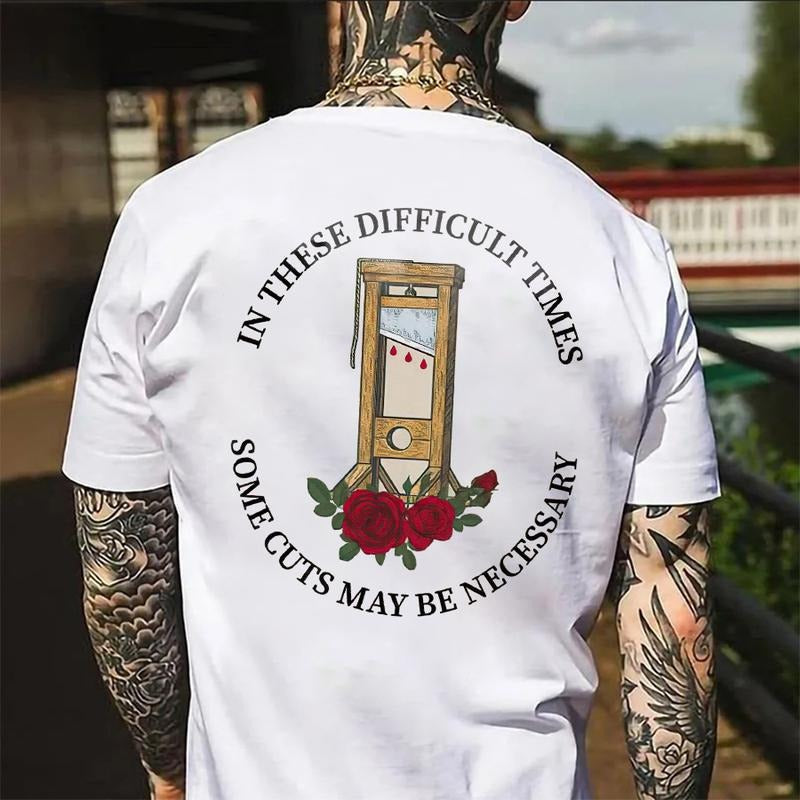 Some Cuts May Be Necessary Printed Men's T-Shirt Hoodie, Sweatshirt | WearSparks.com