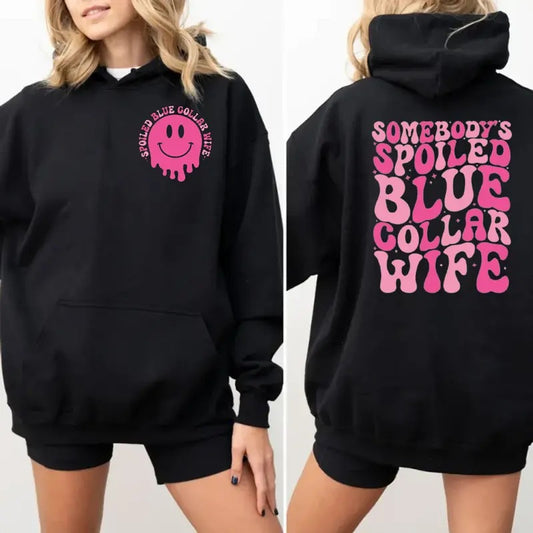 Somebody's Spoiled Wife Shirt, Wives Club Pink Graphic Tee, Spoiled Wife Sweatshirt, Sarcastic Wives Gifts, Unisex...