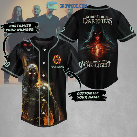 Sometimes Darkness Can Show You The Light Personalized Baseball Jersey