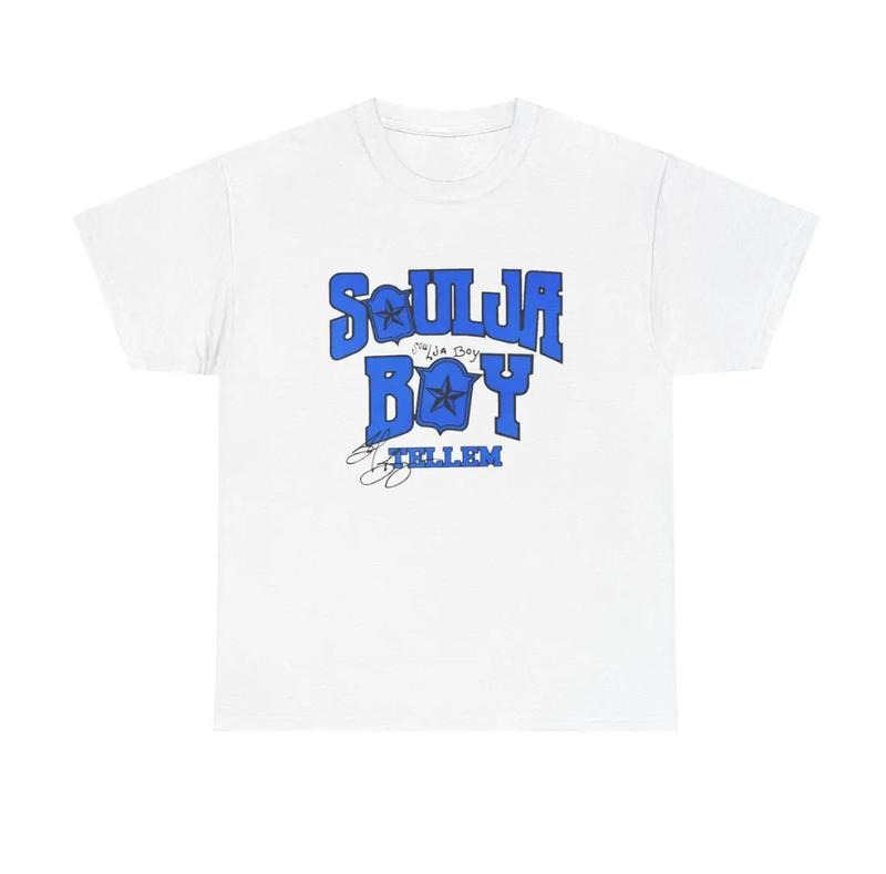 Soulja Boy Tellem Signed Vintage T-Shirt Hoodie, Sweatshirt | WearSparks.com