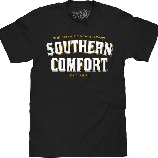 Southern Comfort SOCO Whiskey Logo T-Shirt- Black Hoodie, Sweatshirt | WearSparks.com