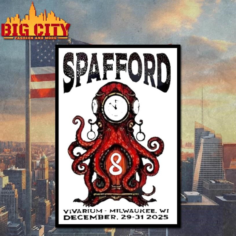 Spafford At Vivarium Milwaukee Wi Dec 29 31 2025 Shirt