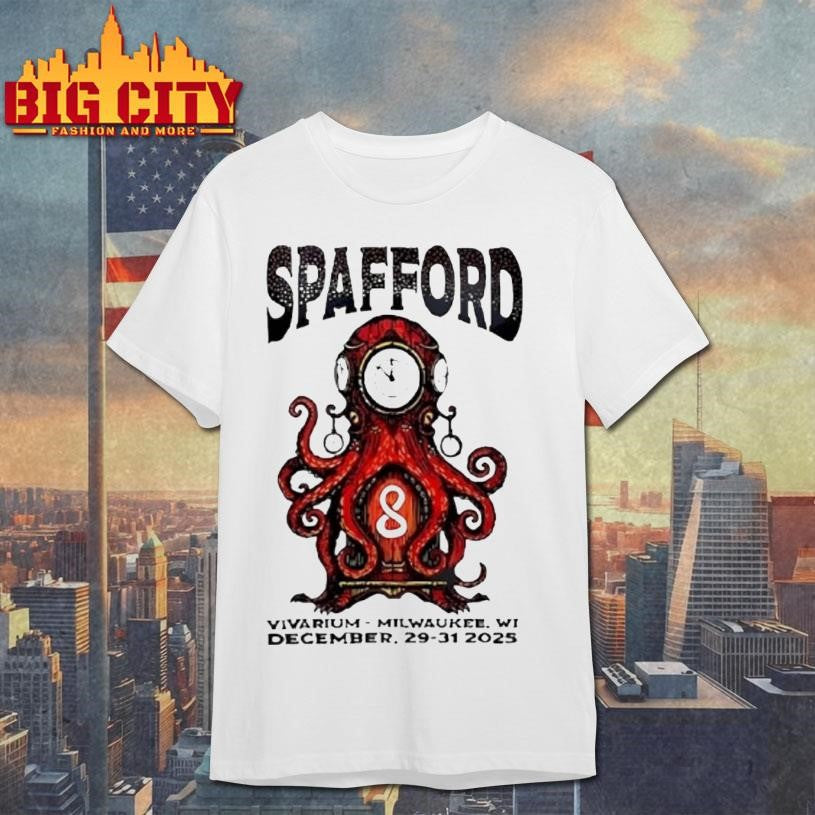 Spafford At Vivarium Milwaukee Wi Dec 29 31 2025 Shirt