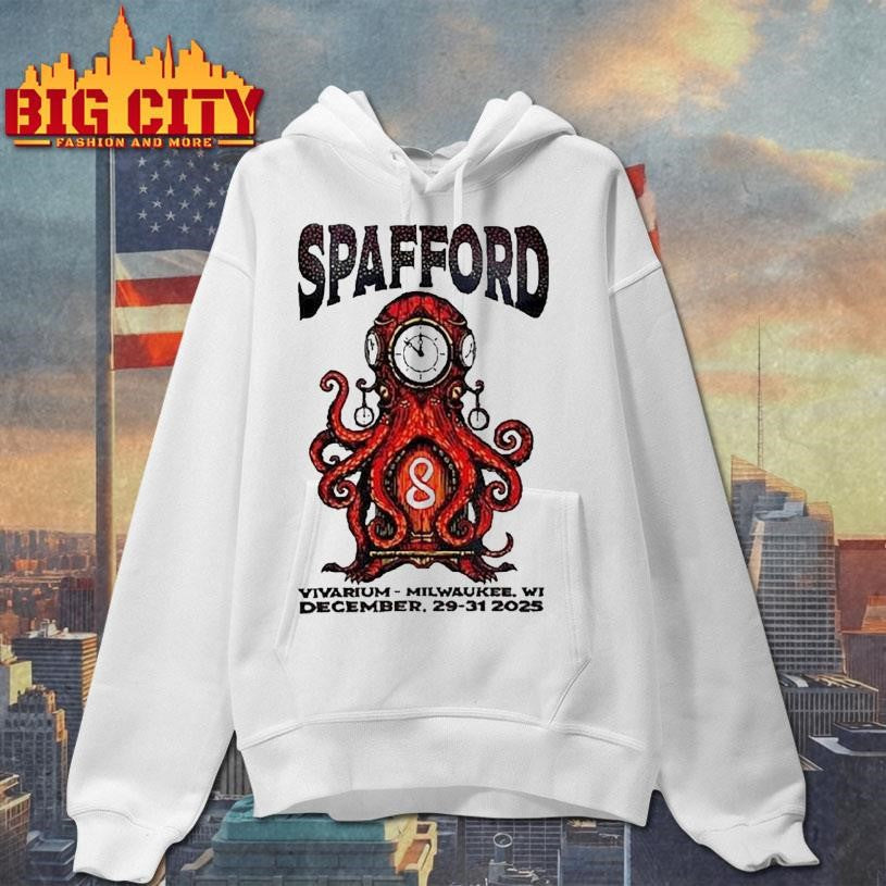 Spafford Dec 29-31 2025 At Vivarium Milwaukee Wi Shirt