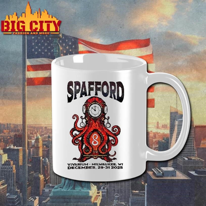 Spafford Dec 29-31 2025 At Vivarium Milwaukee Wi Shirt