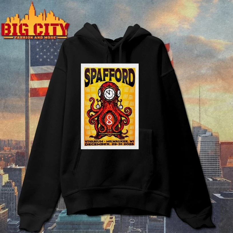 Spafford NYE In Milwaukee WI On Dec 29-31 2025 Poster shirt