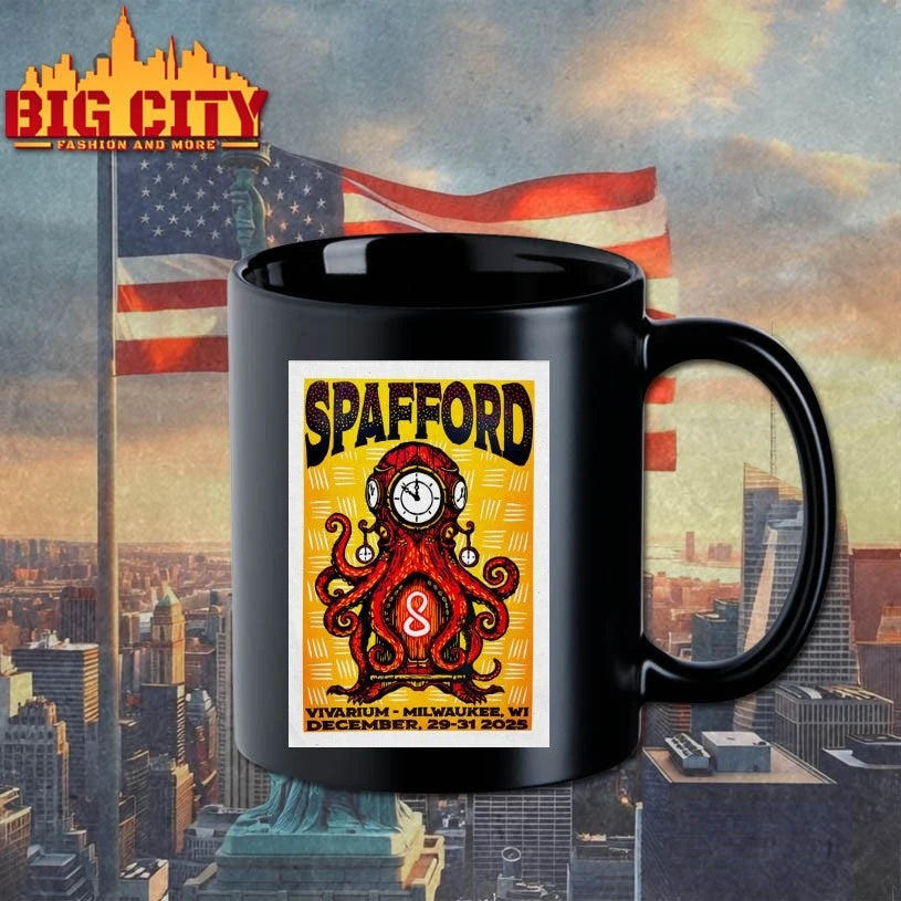 Spafford NYE In Milwaukee WI On Dec 29-31 2025 Poster shirt