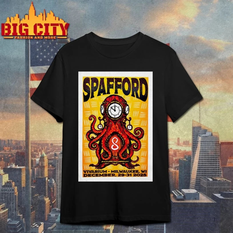 Spafford NYE In Milwaukee WI On Dec 29-31 2025 Poster shirt